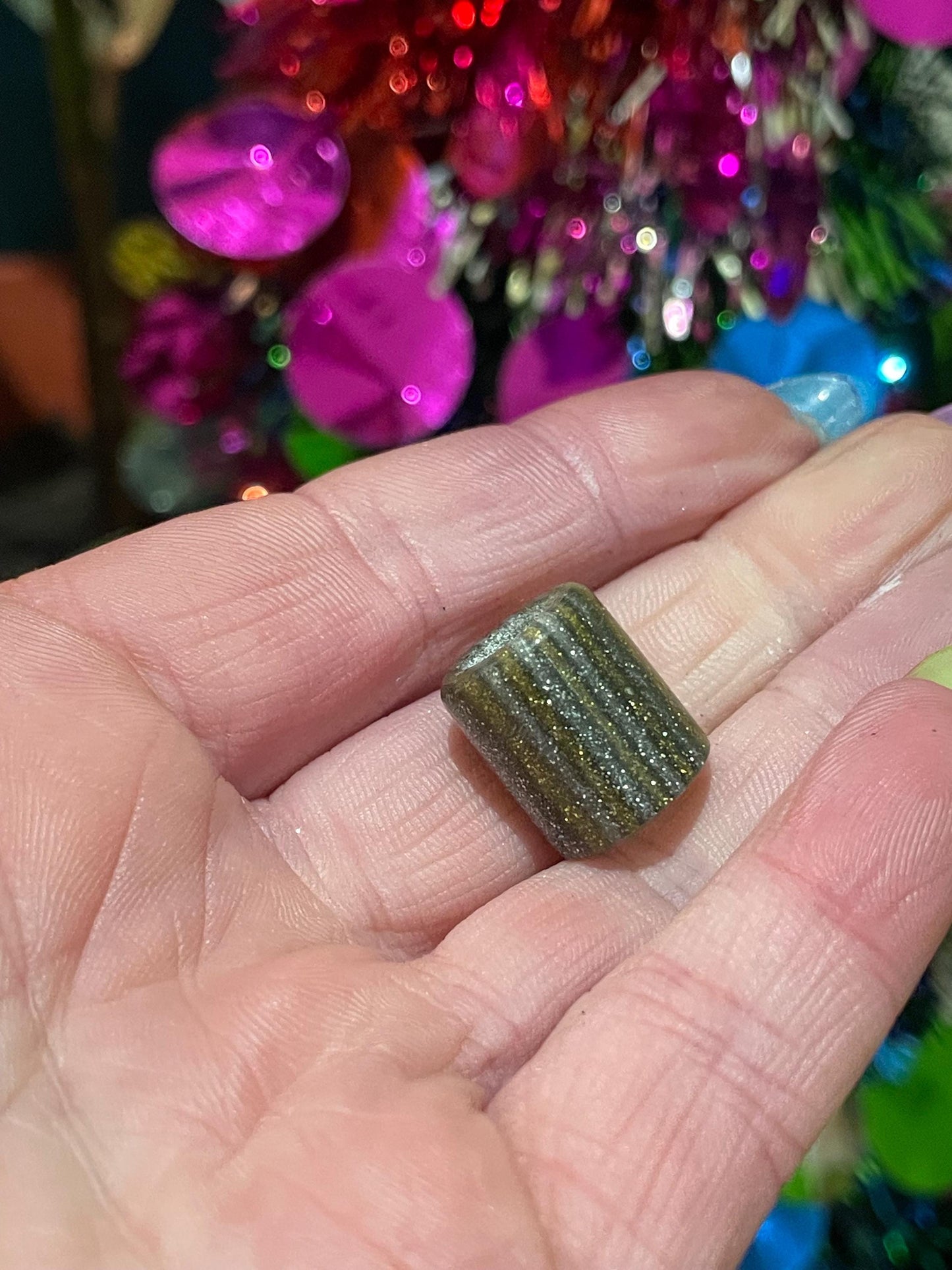 Humbug  Acrylic Dreadlock Bead