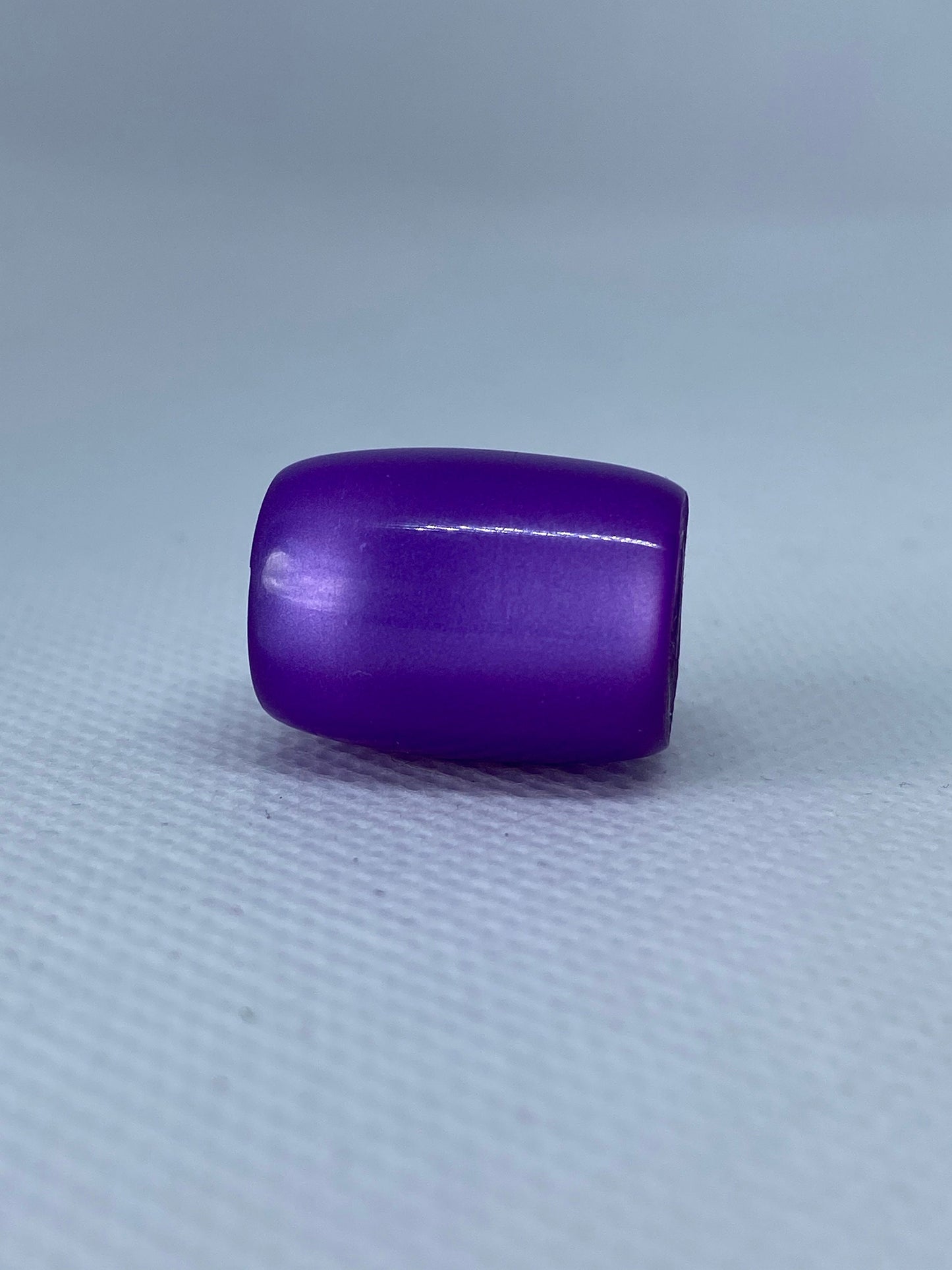 Violet Flash Acrylic Dreadlock Bead