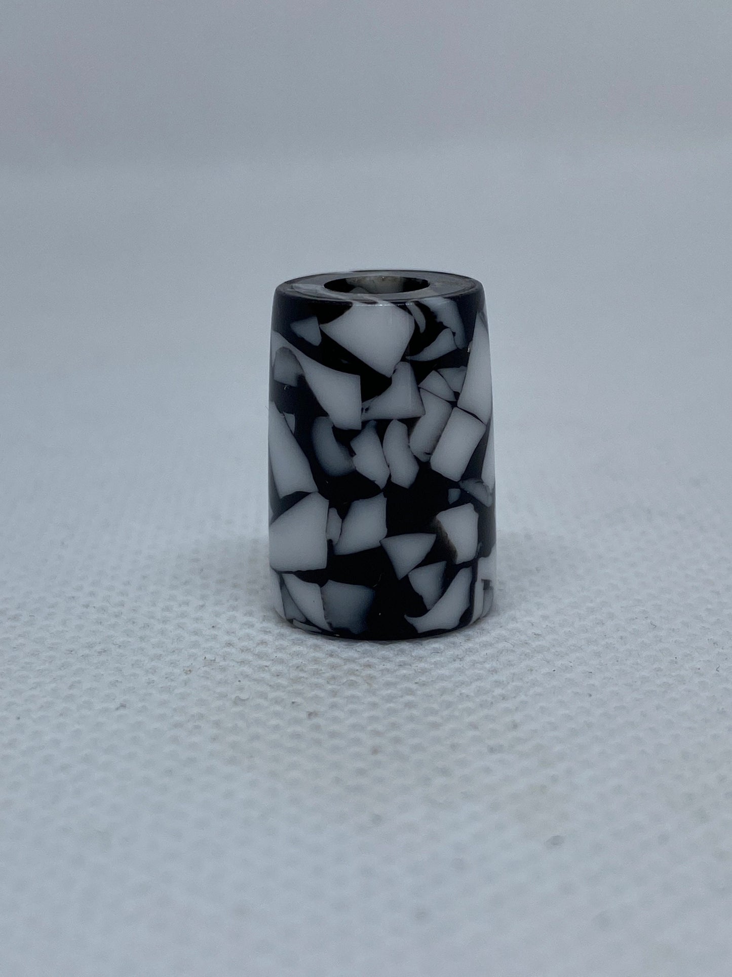 Monochrome Chip Acrylic Dreadlock Bead