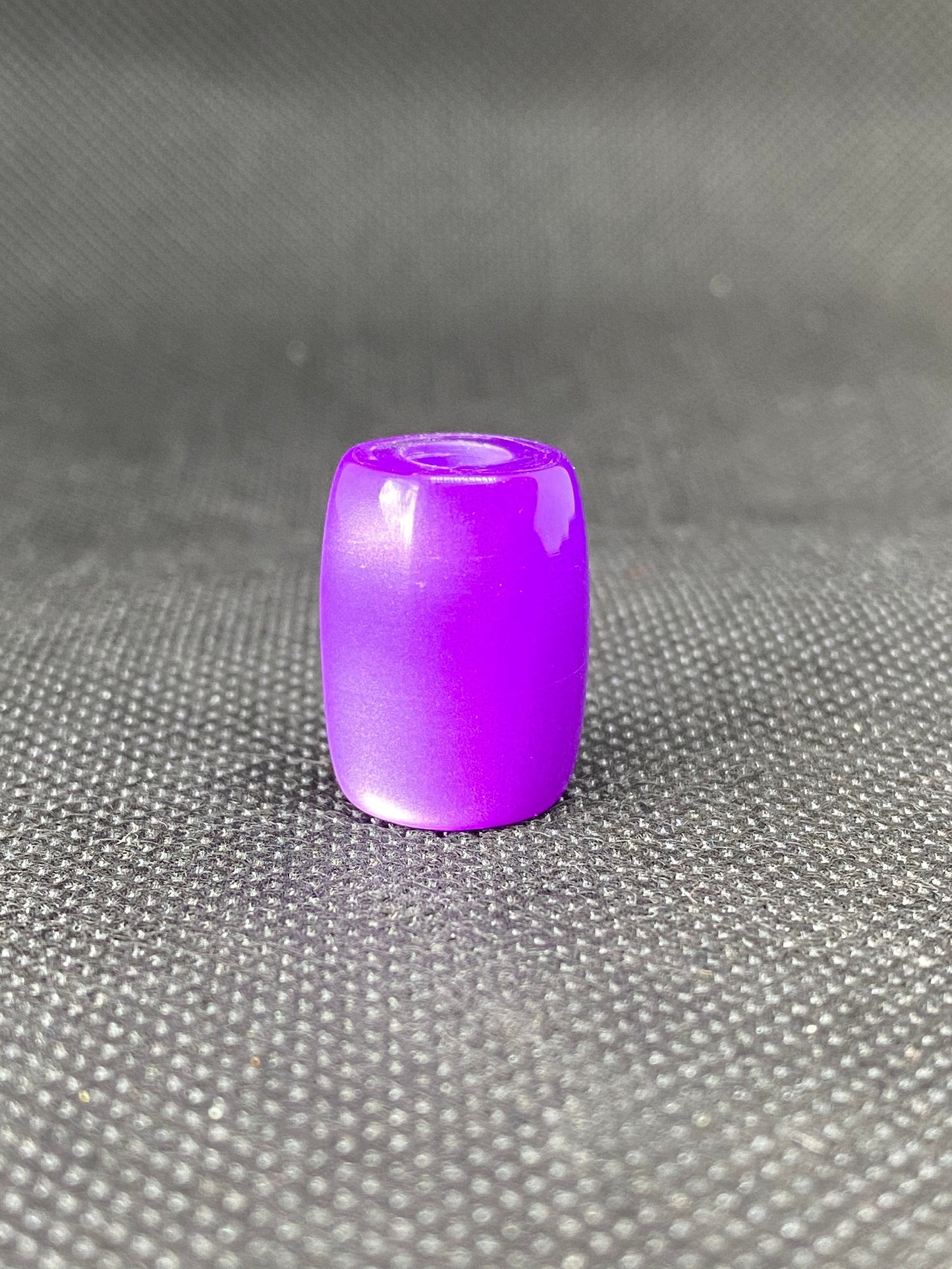 Violet Flash Acrylic Dreadlock Bead