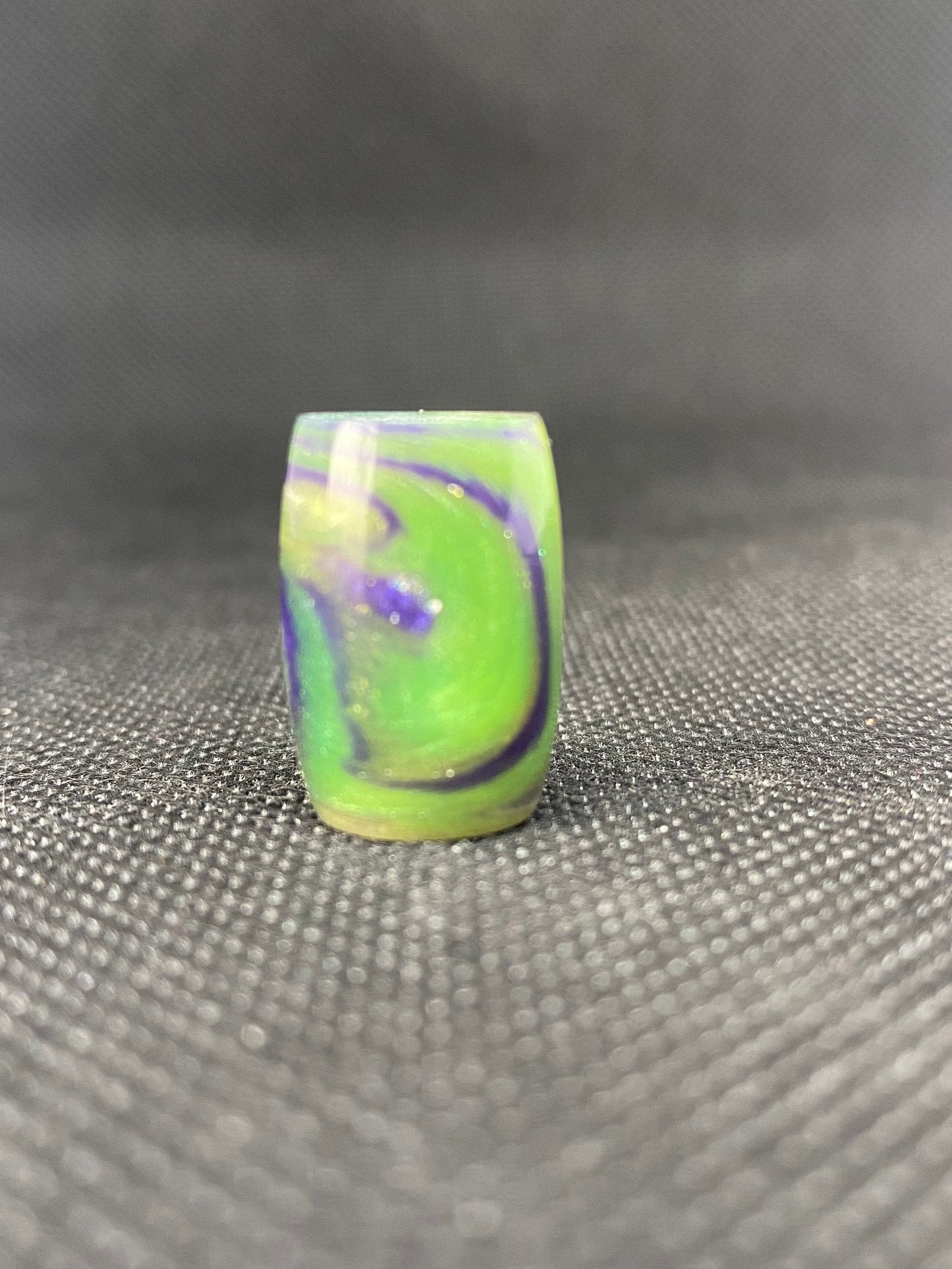 Green Goblin Acrylic Dreadlock Bead