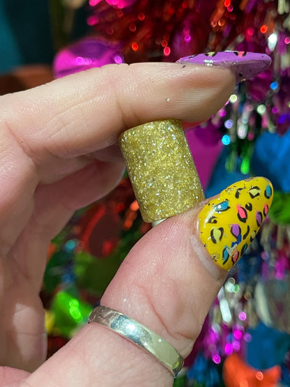 Glitter Collection Acrylic Dreadlock Beads