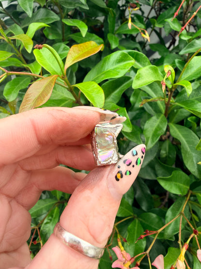 8mm “Royale” abalone shell bead