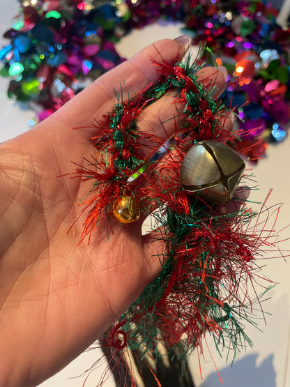 Traditional Festive Jingle Bell Bead Wrap