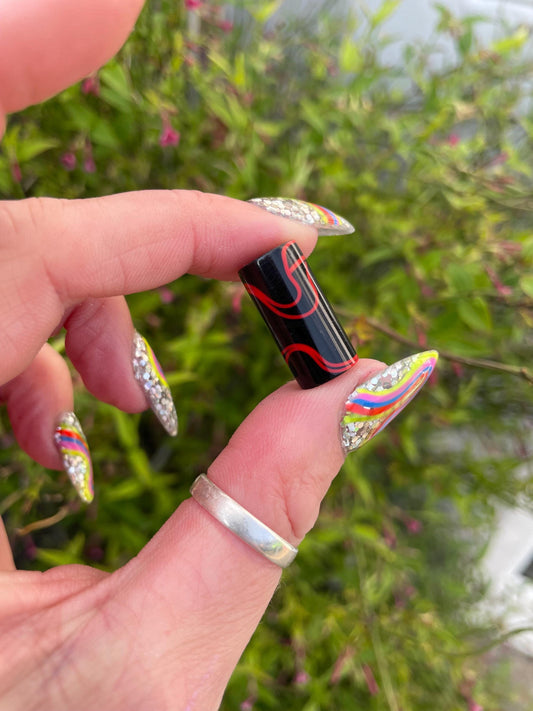 Krampus Acrylic Dreadlock Bead