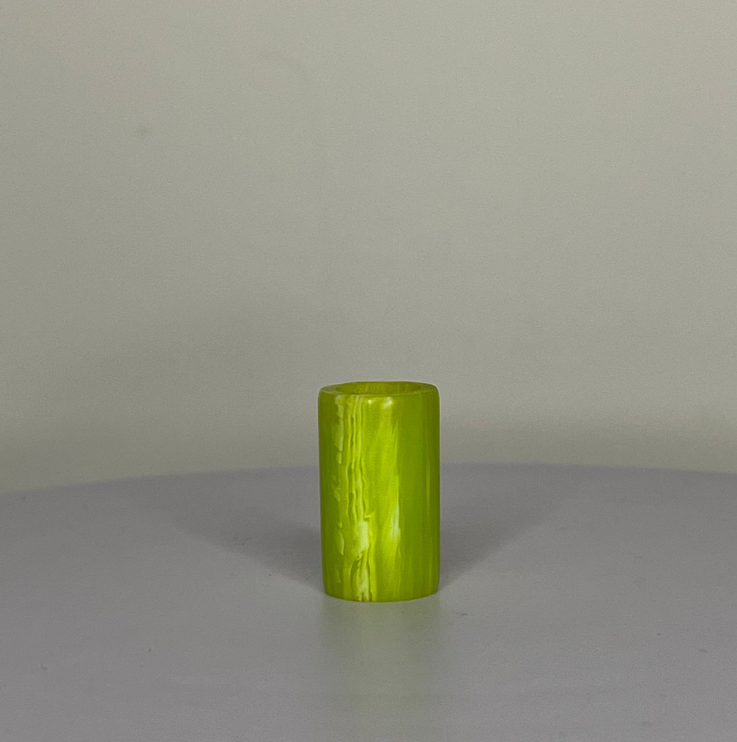 Lime Acrylic Dreadlock Bead