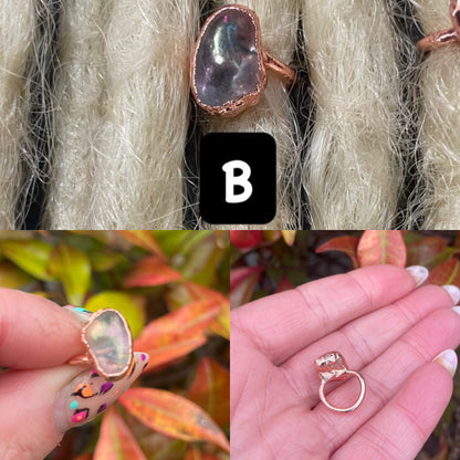Floating Aura Quartz Crystal Beads