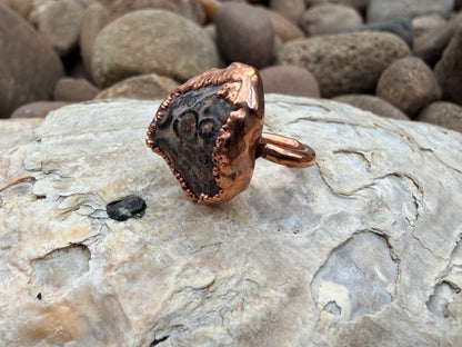 6mm Eye Floating Agate Dreadlock Ring