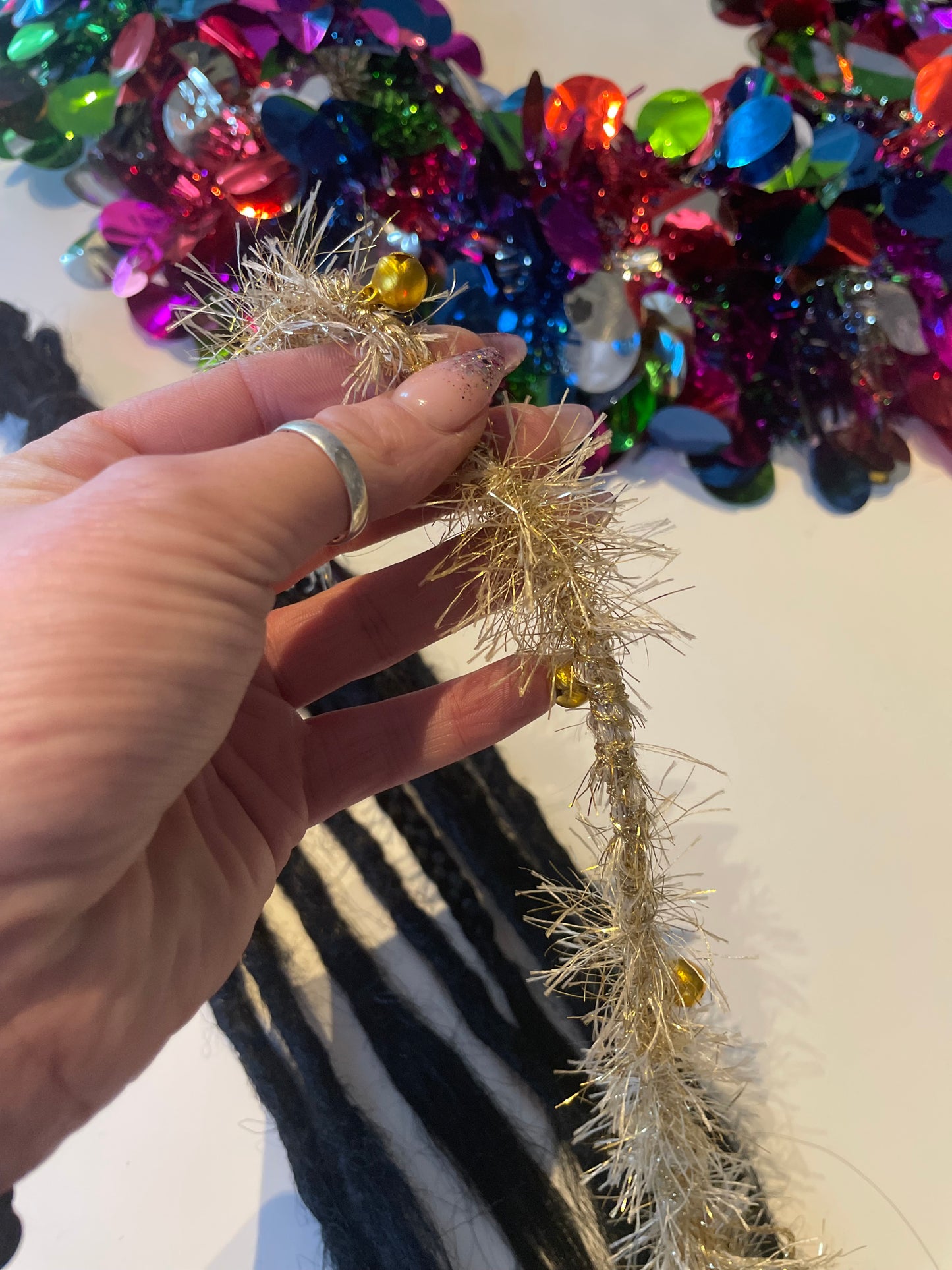 Golden Mini Jingle Bell Wrap