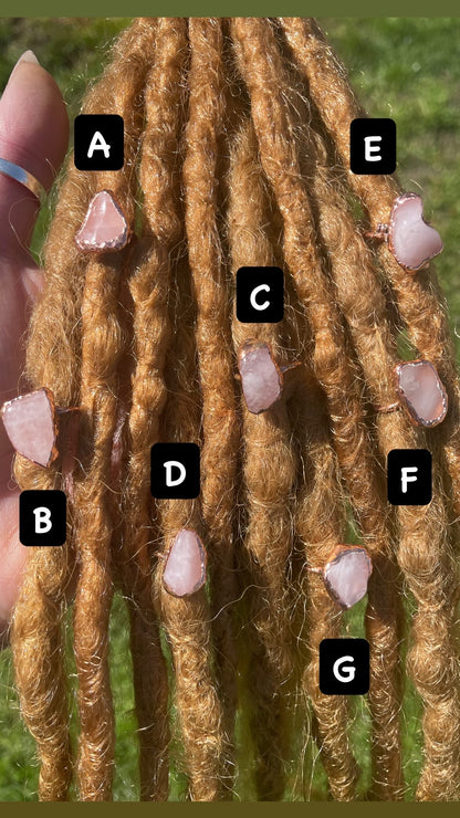 Rose Quartz Floating Crystal Collection