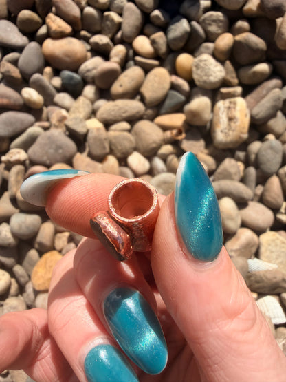 “Chip” Seaglass 8mm Bead