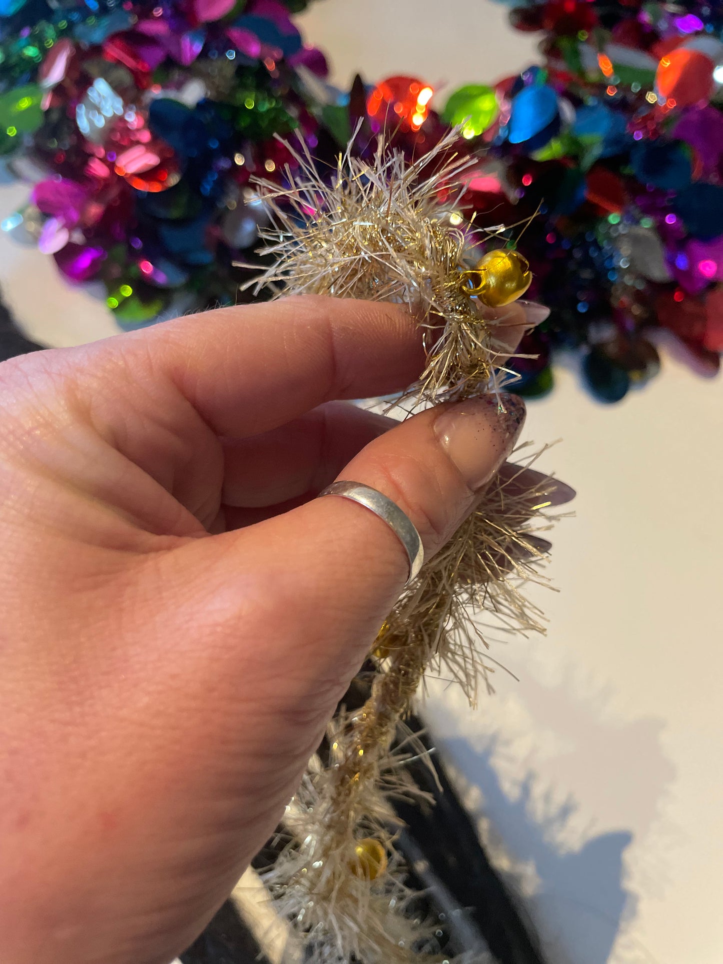 Golden Mini Jingle Bell Wrap