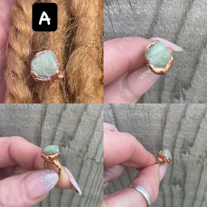 Green Goddess Floating Crystal Collection