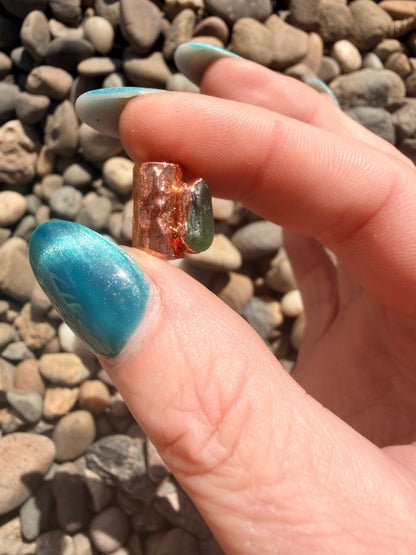 “Bean” 6mm Seaglass Bead