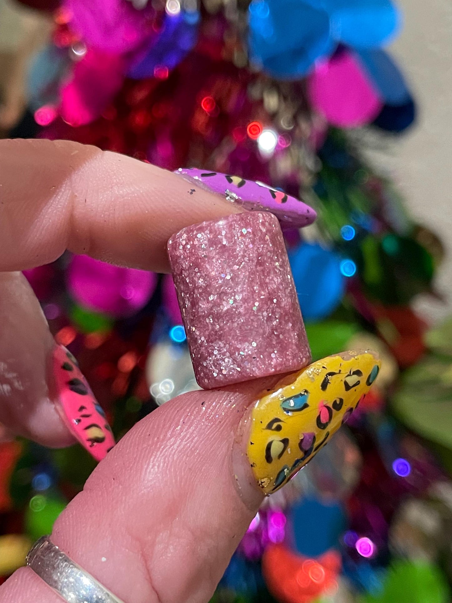 Glitter Collection Acrylic Dreadlock Beads