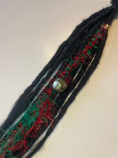 Traditional Festive Jingle Bell Bead Wrap