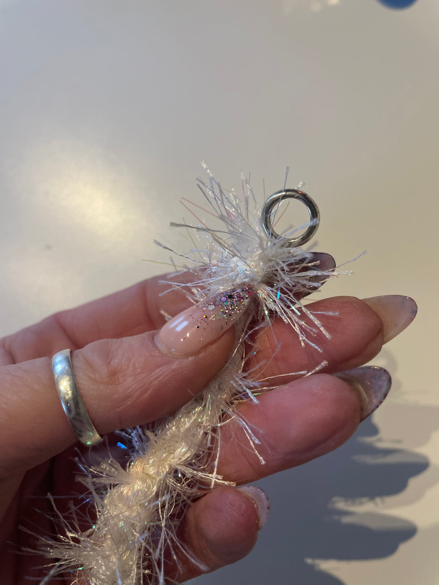 Snow Flake Festive Bead Wrap