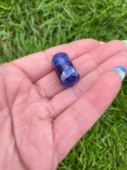 Midnight Acrylic Dreadlock Bead