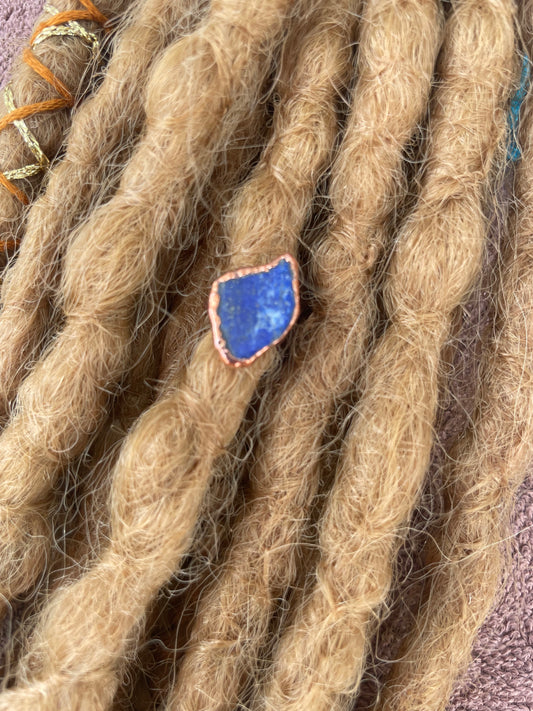 Lapis Lazuli Copper Ring