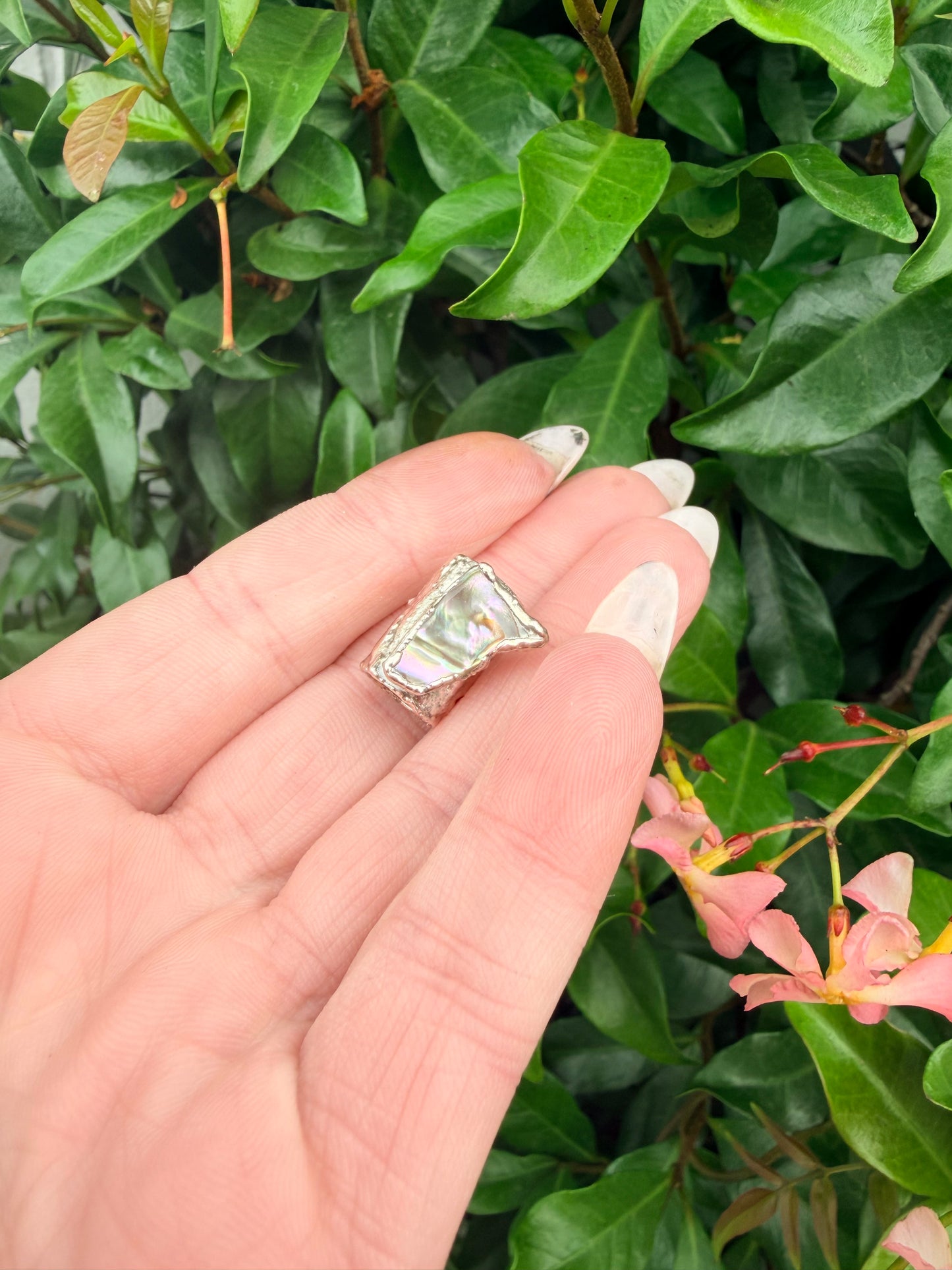 8mm “Royale” abalone shell bead