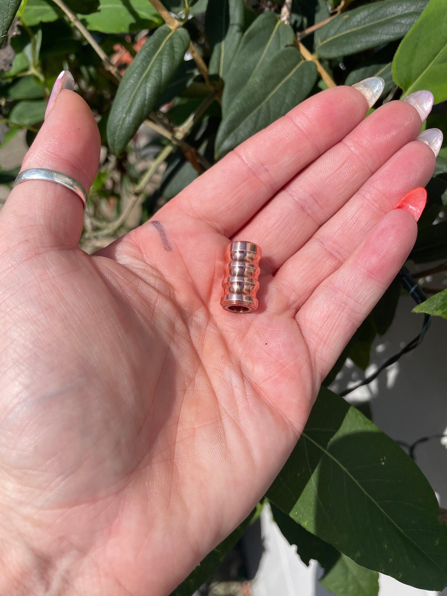 Groovy Copper Dreadlock Bead