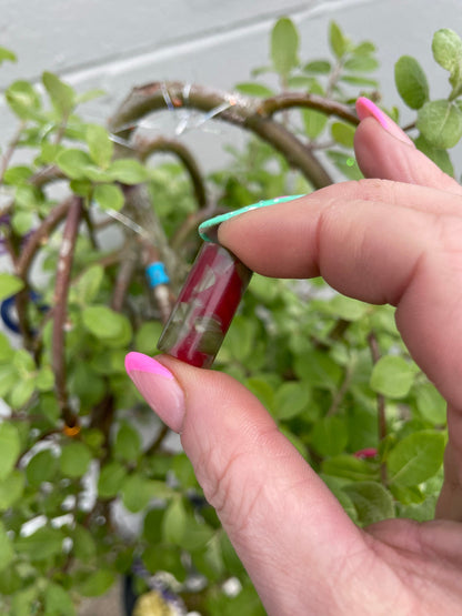Apple Chip Acrylic Dreadlock Bead