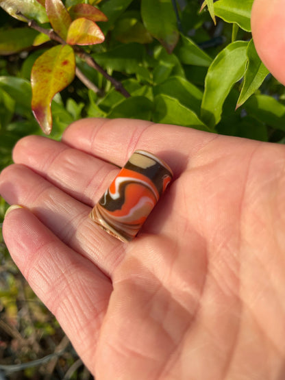 Groove Acrylic Dreadlock Bead