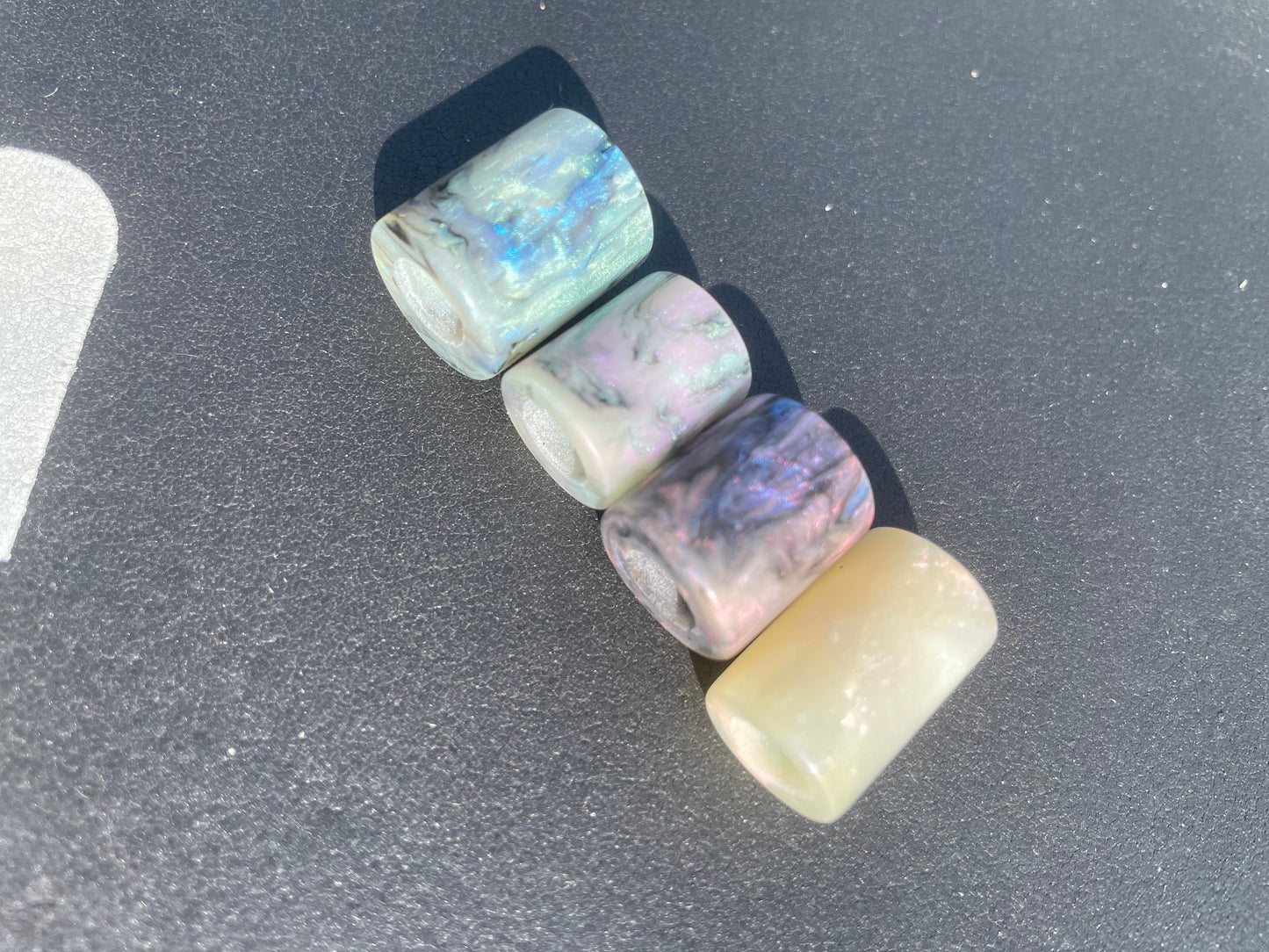 Sky Acrylic Dreadlock Bead Collection