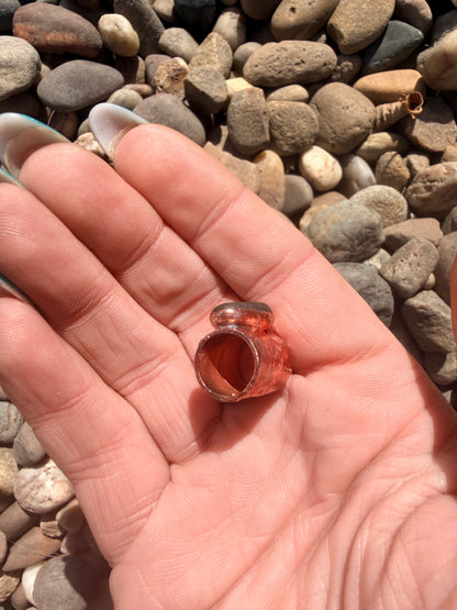 “Hunk” 10mm Seaglass Bead