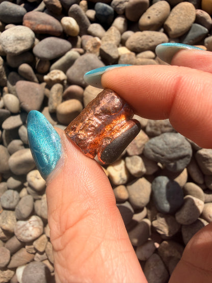 “Hunk” 10mm Seaglass Bead