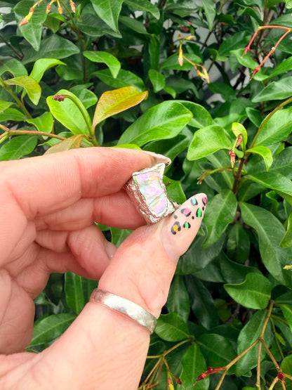 8mm “Royale” abalone shell bead
