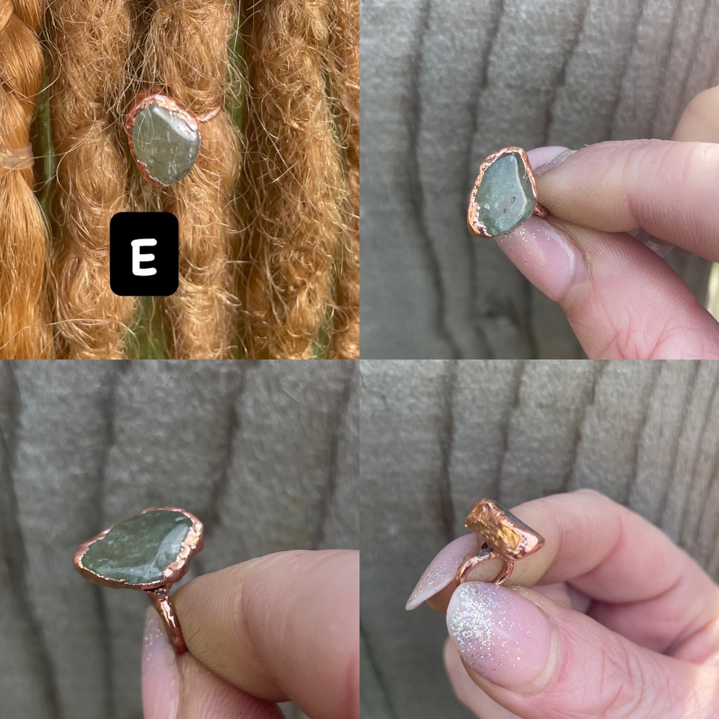 Green Goddess Floating Crystal Collection