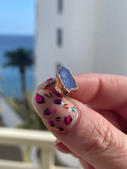 Lapis Lazuli Copper Ring