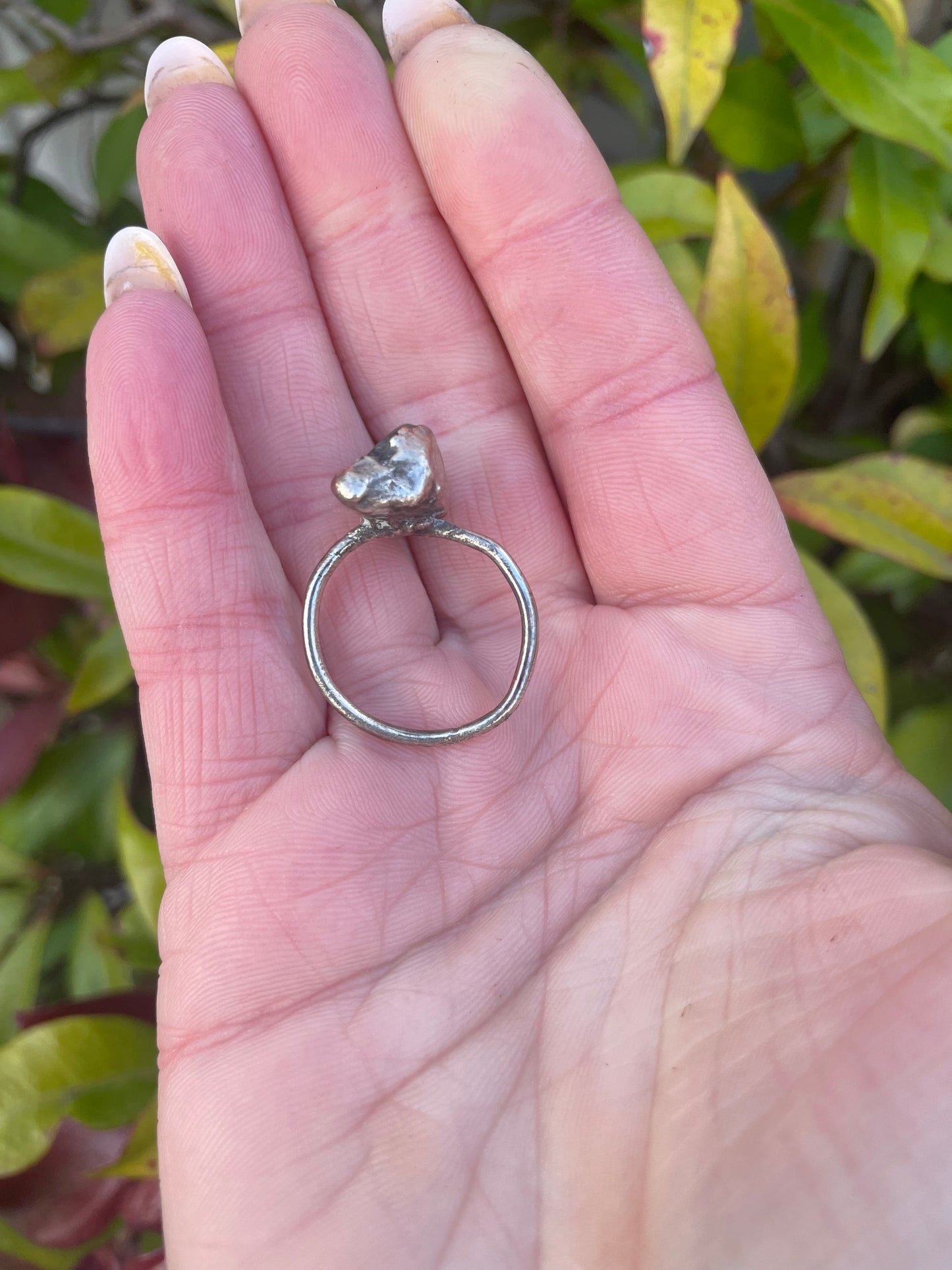Flashy Lab silver plated ring