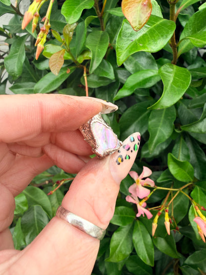 8mm “Princess” abalone shell bead