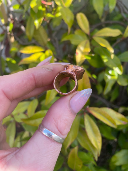 Copper Unakite Bead