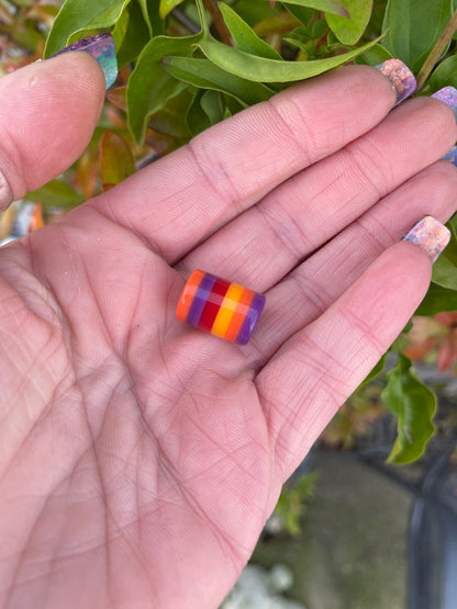 Matt Chic Acrylic Dreadlock Bead