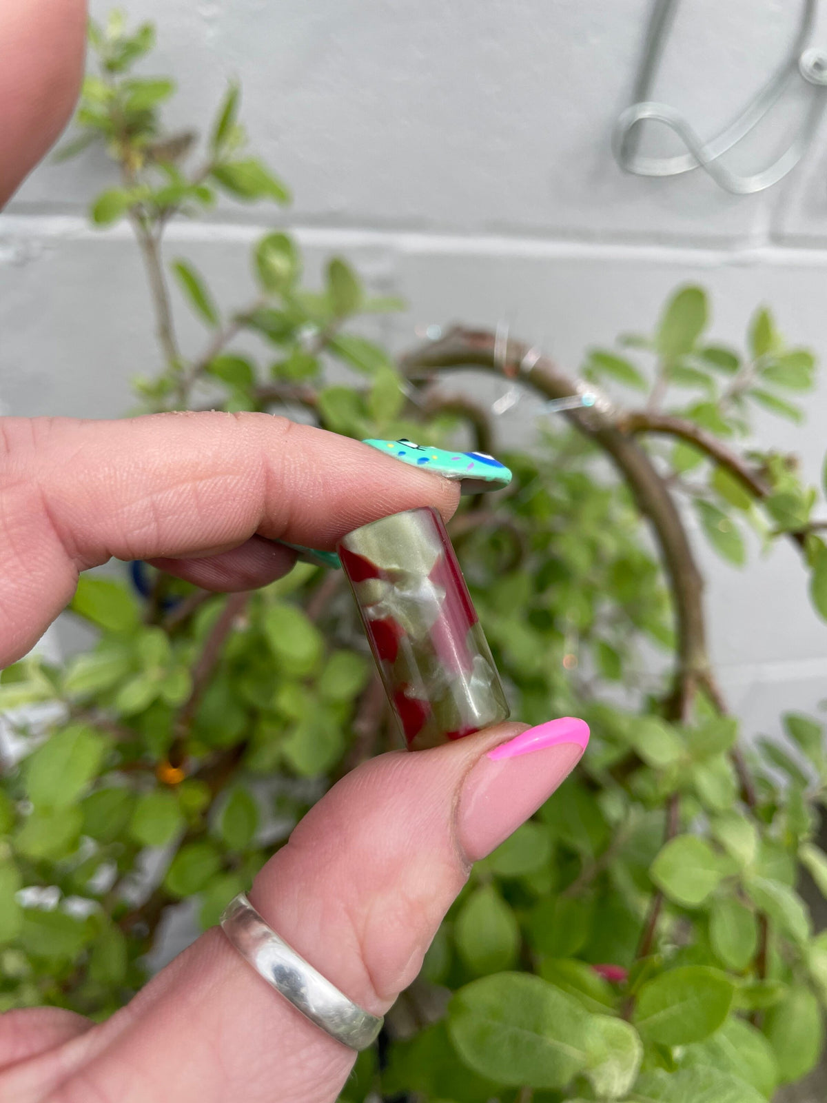 Apple Chip Acrylic Dreadlock Bead