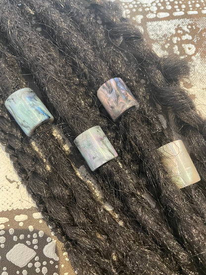 Sky Acrylic Dreadlock Bead Collection