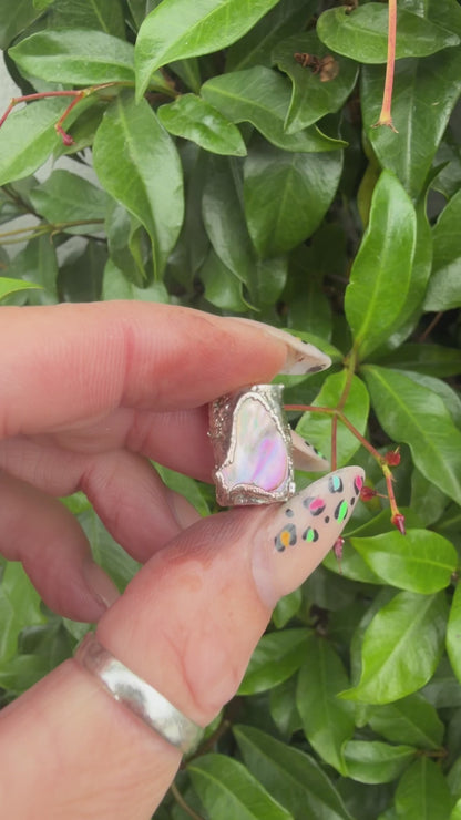 8mm “Princess” abalone shell bead
