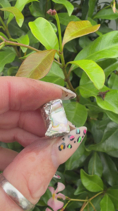 8mm “Royale” abalone shell bead